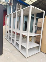 Lemari jaringan kabinet server terbuka kabinet server 18u 22u 32u 36u 42U rak server