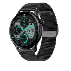 Montre connectée HK41 avec écran AMOLED de 1,32 pouce, appels Bluetooth, NFC, moniteur de fréquence cardiaque, synchronisation boursière, étanchéité IP67, montre de fitness - Product Image 1
