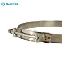 Colliers de serrage en acier inoxydable de 6-5/8 pouces pour tuyau de pivot central