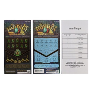 Billets de loterie à gratter avec design de thème gratuit, billets de loterie réels gagnants, billets de loterie Loteria - Product Image 3