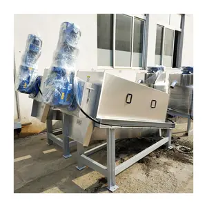 Schroefpers Slib Dehydrator Slib Ontwatering Machine Voor Afvalwater Behandeling