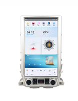 Reproductor de DVD y Radio para Auto Qualcomm de 16 Pulgadas para Toyota Land Cruiser 2016-2021 con Navegación GPS y Reproductor Multimedia