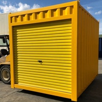 Porte d'entreposage manuel en acier de haute qualité et durable