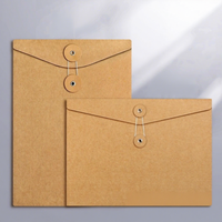 Carpeta de Archivos de Gran Capacidad, Diseño Horizontal, Fabricada con Papel Kraft Grueso, Tamaño A4, para Documentos de Oficina