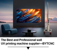 Impresora de grafiti de pared Vertical 3D, máquina de dibujo colorida de pared automática, impresora de pared portátil automática