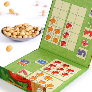 Trẻ em của Montessori trò chơi từ khủng long số học cuốn sách Toán Học bổ sung trừ phân hủy toán học đồ chơi đồ chơi giáo dục - Product Image 4
