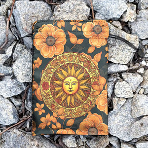 Sac en soie pour Tarot ou <span class=keywords><strong>Runes</strong></span> Pochette de Tarot en satin Wrap pour Tarot <span class=keywords><strong>Oracle</strong></span> <span class=keywords><strong>Runes</strong></span> avec Art Print Crow - Product Image 5