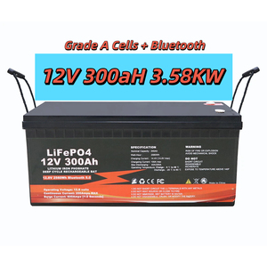 3840WH 300Ah <b>12V</b> Lithium Iron Phosphate <b>Battery</b> with Solar Storage <b>Battery</b> for Solar System Golf Carts - Product Image 5