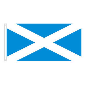 Drapeau bleu avec un X blanc. Drapeau du pays d'Écosse. Vente chaude - Product Image 1