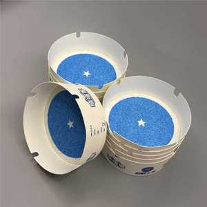 Disposable Smokeless <b>Biodegradable</b> <b>Paper</b> Ashtray Fire Resistant Portable Tray for Office Home - Product Image 4