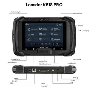 เครื่องโปรแกรมกุญแจรถยนต์ Lonsdor K518 PRO FCV รุ่นปี 2026 รองรับรถยนต์ 5+5+N ซีรีส์ ใช้งานฟรี ฟังก์ชั่นครบถ้วน อัปเดตฟรี - Product Image 3
