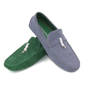Zapatos Casuales de Cuero para <span class=keywords><strong>Hombre</strong></span>, Zapatos Sin Cordones de Caña Baja para <span class=keywords><strong>Hombre</strong></span>, Transpirables, a la Moda, para Conducir, de un Solo Paso, para Verano - Product Image 2