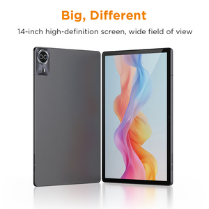 แท็บเล็ต OEM ODM หน้าจอใหญ่ 14 นิ้ว FHD 6GB+128GB MTK Octa Core Android 15 พร้อมปากกาสไตลัส คีย์บอร์ด สำหรับวาดเขียน ธุรกิจ สำนักงาน โรงงาน ขายส่ง - Product Image 2