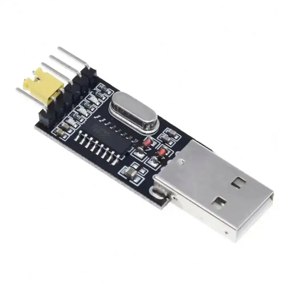 Módulo CH340 USB para TTL CH340G atualização baixar uma pequena placa de escova de fio STC microcontrolador placa USB para serial