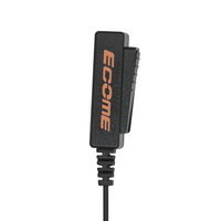 Ecome 2pin Vox Ptt spy Radio bidirectionnelle Talkie-walkie Casque écouteur Oreillette pour Dp1400 Dep450 Xir P3688
