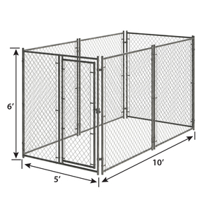 Dễ dàng cài đặt mạ kẽm hàn thiết kế kim loại thép Pet lồng Pet <span class=keywords><strong>Dog</strong></span> Crate kennel với bất kỳ kích thước tùy chỉnh - Product Image 3