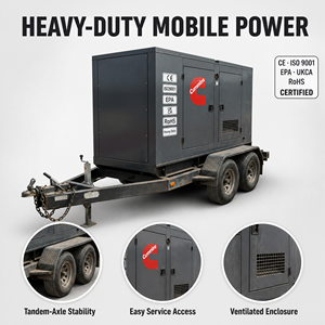 Groupe électrogène diesel Cummins Super Silent 30kVA 40kVA 50kVA 60kVA avec ATS, alimentation de secours d'urgence, groupe électrogène insonorisé personnalisé - Product Image 6