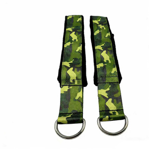 Camouflage Handle Yoga <strong>Strap</strong> Pilates Double Loop <strong>Straps</strong> Polyester Cotton <strong>Wrist</strong> <strong>Straps</strong> Fitness Pilates Reformer Accessories - Product Image 2