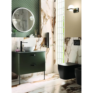 Bloque de vidrio ondulado vertical transparente 19x9x8 cm para torneado de herramientas - Product Image 3