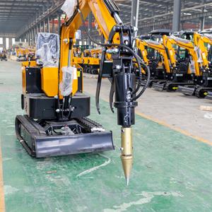 Ekskavator hidrolik Mini efisien dari Tiongkok Skid Steer Log <span class=keywords><strong>Splitter</strong></span> dengan mesin konstruksi lampiran produk Bucket - Product Image 1