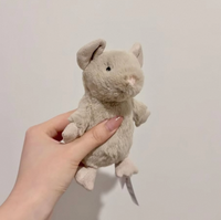 Peluche Nippit Chien Premium 13cm, Modèle Jelly, Jouet Apaisant, Cadeau d'Anniversaire Lavable, Vente en Gros
