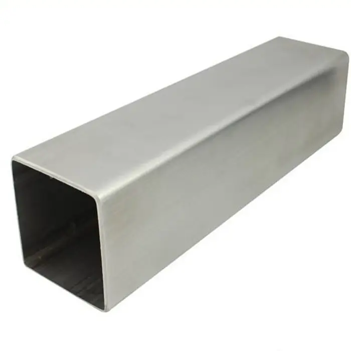 Steel box pipe hollow section 200 300 400 series stainless steel square pipe