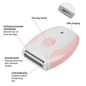 Afeitadora Eléctrica Recargable de Una Sola Cuchilla, Depiladora Indolora para Mujer, Mini Recortadora de Vello, Venta al por Mayor Directa de Fábrica, Envío Rápido GZ RTS - Product Image 3