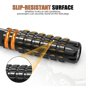Reposapiés NICECNC para Pasajero para Harley Iron <span class=keywords><strong>883</strong></span> XL883N 1200 XL1200NS Sportster <span class=keywords><strong>883</strong></span> <span class=keywords><strong>Roadster</strong></span> XL883R 1200 Custom XL1200C - Product Image 5
