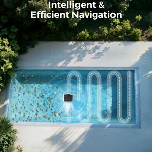 Aspiradora Robótica Automática para Piscinas de 10W con Energía Solar, Limpiador de Superficie para Piscinas, Directo de Fábrica - Product Image 5
