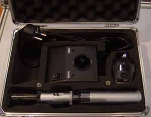 Instruments optiques YZ24B + YZ11D Set Ophtalmoscope et Rétinoscope Set Ophtalmoscope vétérinaire Ophtalmologie Diagnostic - Product Image 6