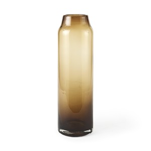 HMS 16 \ "dorato marrone astratto cilindro cristallo vaso da tavolo fatto a mano moderno di lusso decorativo matrimonio semplice alla moda - Product Image 2