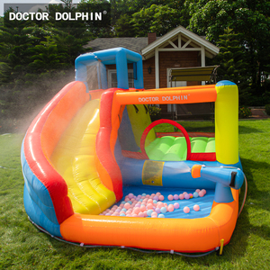 Nhà máy tùy biến trẻ em bouncy nhà <span class=keywords><strong>Inflatable</strong></span> nhảy lâu đài công viên nước lâu đài bouncy với Slide - Product Image 6