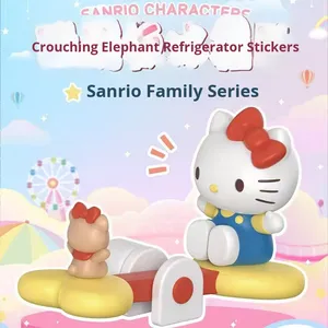 YD oyuncaklar Trendy sıcak satış cam tahterevalli buzdolabı mıknatısları aile serisi kör kutu masaüstü süsler hediyeler - Product Image 2