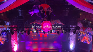Éléphant gonflable de décoration de spectacle de cirque géant publicitaire sur le <span class=keywords><strong>tambour</strong></span> - Product Image 6
