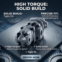Pompa Oli Gear Assy Suku Cadang Mesin Konstruksi 705-95-05110 Pompa Gear Hidrolik Ass'y untuk HM400-2R