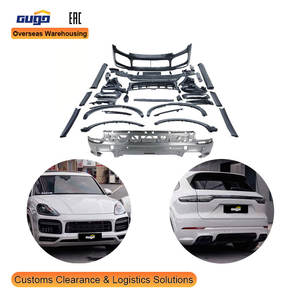 Kit carrosserie GUGO Seamless Fit <span class=keywords><strong>Cayenne</strong></span>, moulage monobloc pour <span class=keywords><strong>Porsche</strong></span> <span class=keywords><strong>Cayenne</strong></span> 2018-<span class=keywords><strong>2023</strong></span>, mise à niveau du kit carrosserie SportDesign - Product Image 1