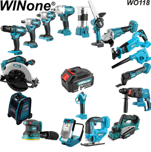<span class=keywords><strong>Mejor</strong></span> <span class=keywords><strong>Precio</strong></span> de alta <span class=keywords><strong>calidad</strong></span> 10 en Uno 4.0Ah 3.0Ah Sin escobillas winone 20-v Max kits combinados inalámbricos de iones de litio - Product Image 3
