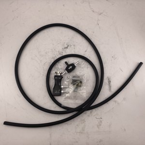 Contrôleur Turbo Manuel Universel en Alliage d'Aluminium Bleu 63mm avec Raccord en T pour Amélioration et Rétrofit Automobile - Product Image 3