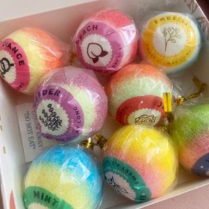 Juego de Regalo de 48 Bombas de Baño Naturales y Orgánicas con Logotipo Personalizado de Fábrica OEM, para Spa en Casa, Relajación y Alivio del Estrés - Product Image 3