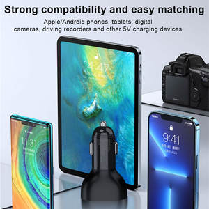 <span class=keywords><strong>Chargeur</strong></span> de <span class=keywords><strong>voiture</strong></span> USB C <span class=keywords><strong>4</strong></span> en 1 78W PD <span class=keywords><strong>Chargeur</strong></span> de téléphone portable USB <span class=keywords><strong>Chargeur</strong></span> de <span class=keywords><strong>voiture</strong></span> automatique rapide pour iOS Android et tous les appareils USB - Product Image 3