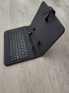 Étui en cuir PU personnalisé OEM 7 8 9,7 10,1 pouces avec clavier <span class=keywords><strong>USB</strong></span> Micro <span class=keywords><strong>USB</strong></span> Type C pour tablette <span class=keywords><strong>Android</strong></span> <span class=keywords><strong>Smartphone</strong></span> avec support - Product Image 6