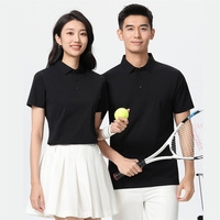 Kaos Polo Pickleball Logo Kustom Cepat Kering Bernapas Pria Wanita Kaos Olahraga Seragam Tim Kustomisasi Kuning