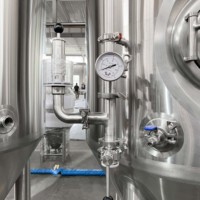 Cuve de Fermentation Commerciale sous Pression pour Brassage de Bière Carry Brewtech 10BBL avec Trappe Latérale en Acier Inoxydable SUS304 et Refroidissement par Glycol