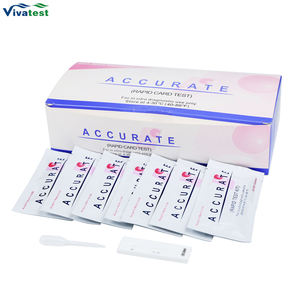 <span class=keywords><strong>Kit</strong></span> de <span class=keywords><strong>test</strong></span> rapide et précis Vivatest pour le dépistage du VIH, du paludisme et de la dengue sur sang total chez l'adulte, certifié CE, durée de conservation de 2 ans - Product Image 5
