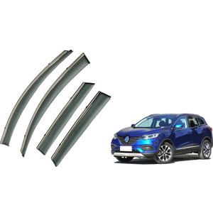 Injection Window Visors Rain Guards for Renault Kadjar 2016-2020 | Side Window Deflectors Custom Fit Auto Accessories - Product Image 1