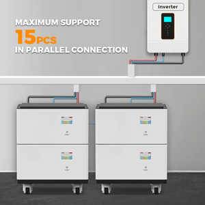 Sistema de Almacenamiento de Energía Doméstico, Paquete de Baterías de Iones de Litio de 51.2V 48V 1000Ah, Batería Lifepo4 Apilable de 50Kwh 40Kwh 30Kwh con Protección BMS - Product Image 1