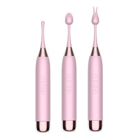 Vrouwelijke masturbatie vibrerende seksspeeltje clitoris massage stick G-spot stimulerende orgasme pen 30dB 7 frequenties USB dagelijks