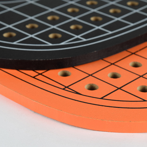 Nouveau design de balles de plage en bois MDF de qualité supérieure, ensemble de 2 balles, jeu de plein air, raquettes de tennis - Product Image 3