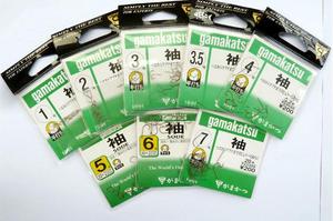 Barbelé Japonais D'origine <span class=keywords><strong>Gamakatsu</strong></span> D'or Authentique Manchon Crochet De Pêche - Product Image 4