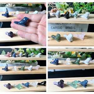 Vente en gros <span class=keywords><strong>d</strong></span>'animaux sculptés en cristal Mini ornements <span class=keywords><strong>d</strong></span>'oiseaux en cristal Oiseaux volants en cristal de Chine pour cadeaux uniques et <span class=keywords><strong>d</strong></span>écoration intérieure - Product Image 5